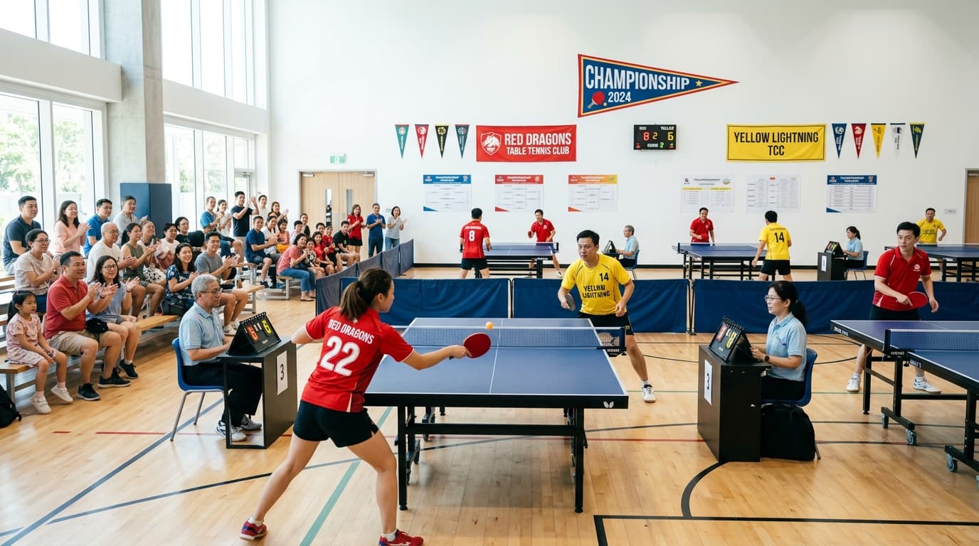 Tischtennishalle am Campus Moosburg
