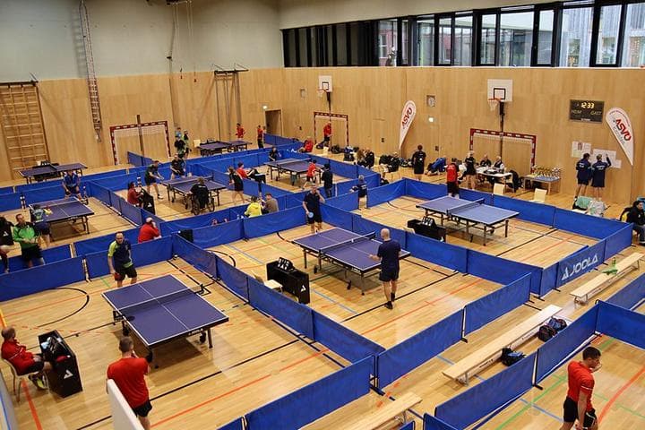 Tischtennishalle von Tischtennis Moosburg